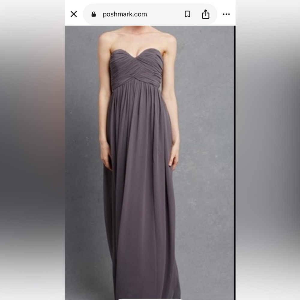 J. Crew strapless Maxi Dress
